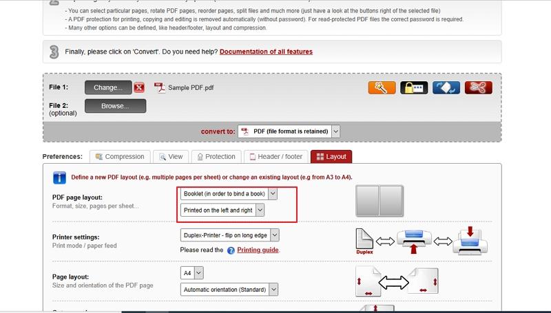 how to make pdf booklet online free