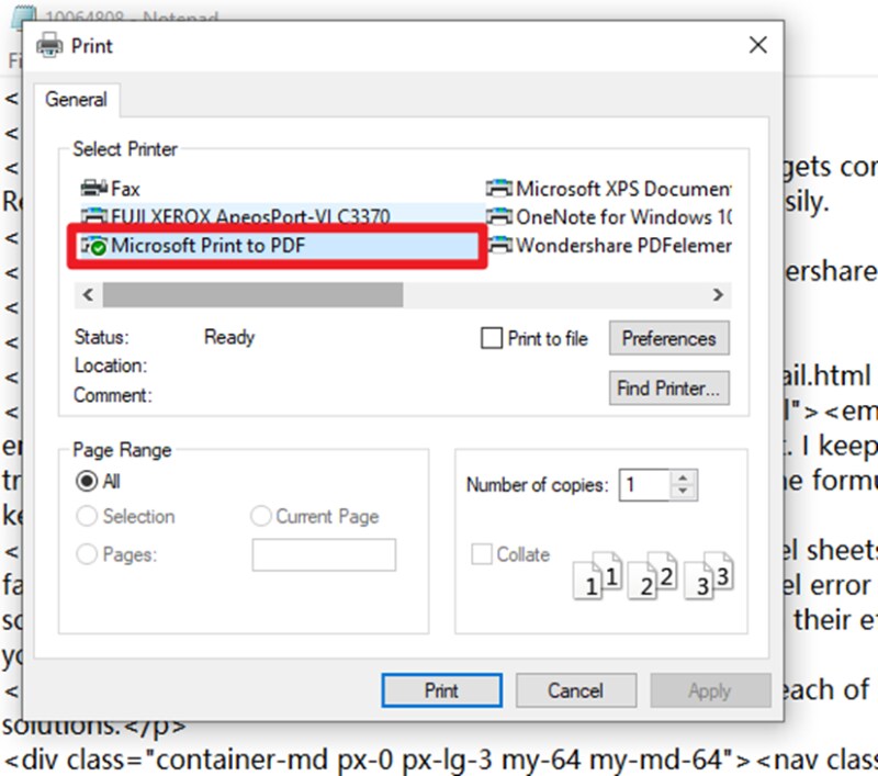 How To Print Website To PDF As It Appears In A Browser