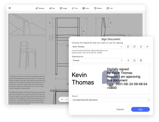 digital signature to protect pdf