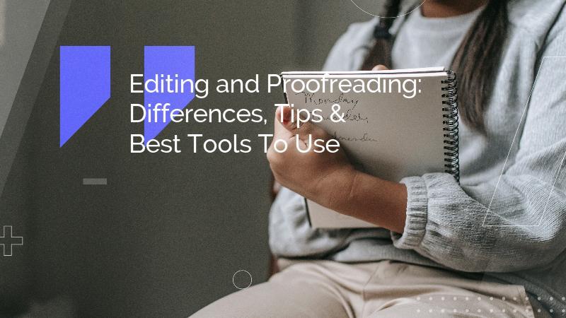 editing and proofreading