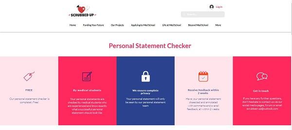 personal statement checker