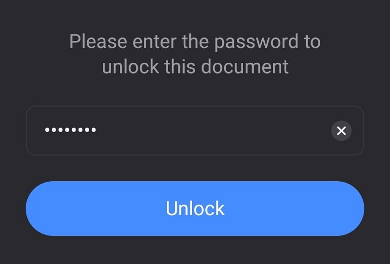 remove password from pdf