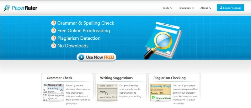 paperrater plagiarism checker