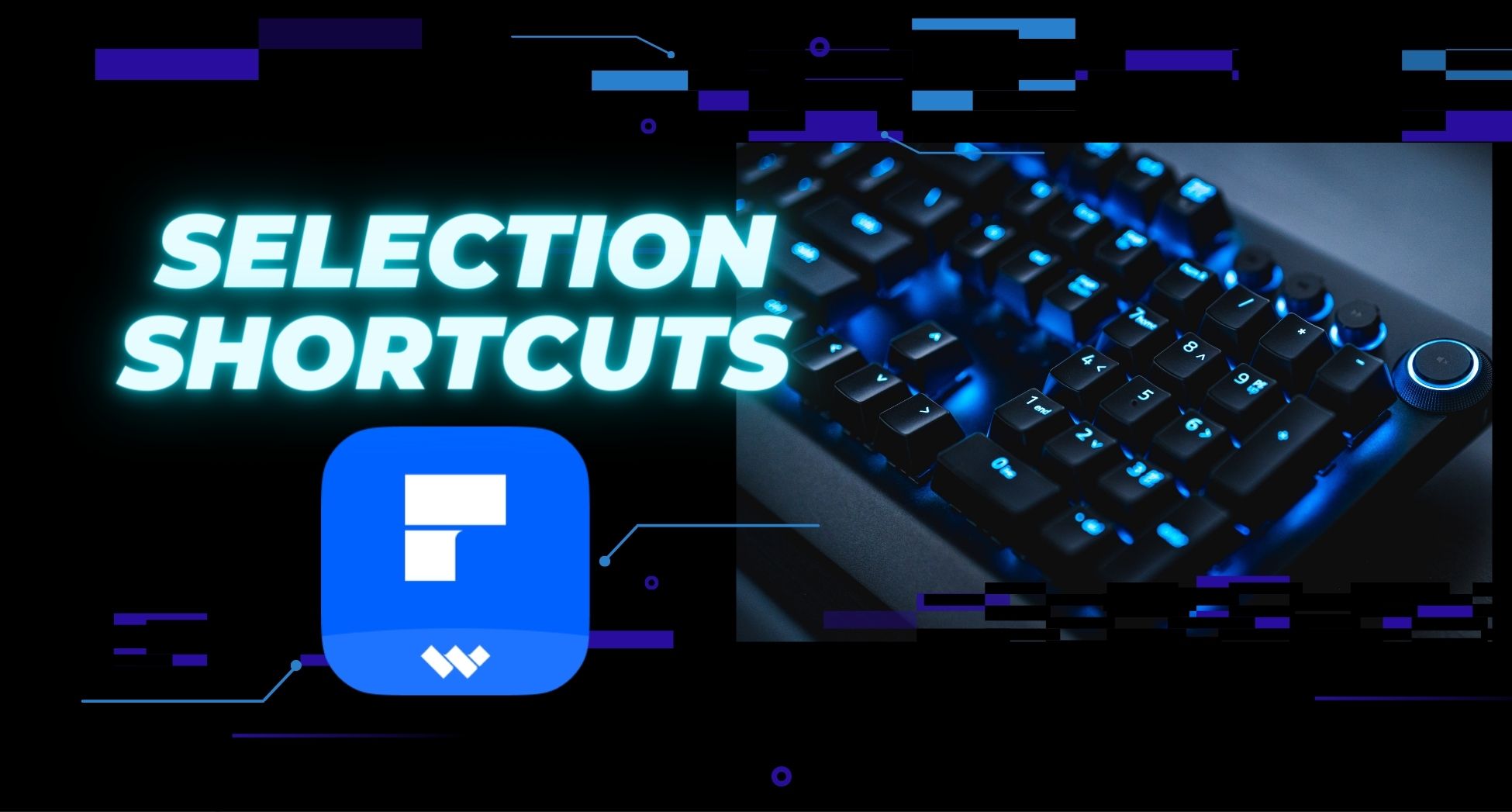 pdfelement selection shortcuts