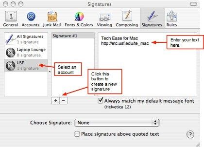 add signature to mac mail