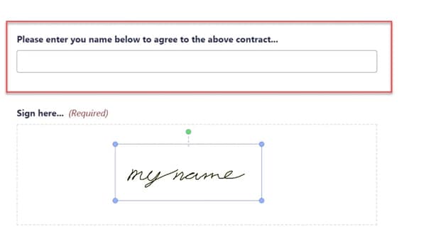signing the pdf using pdfelement signature