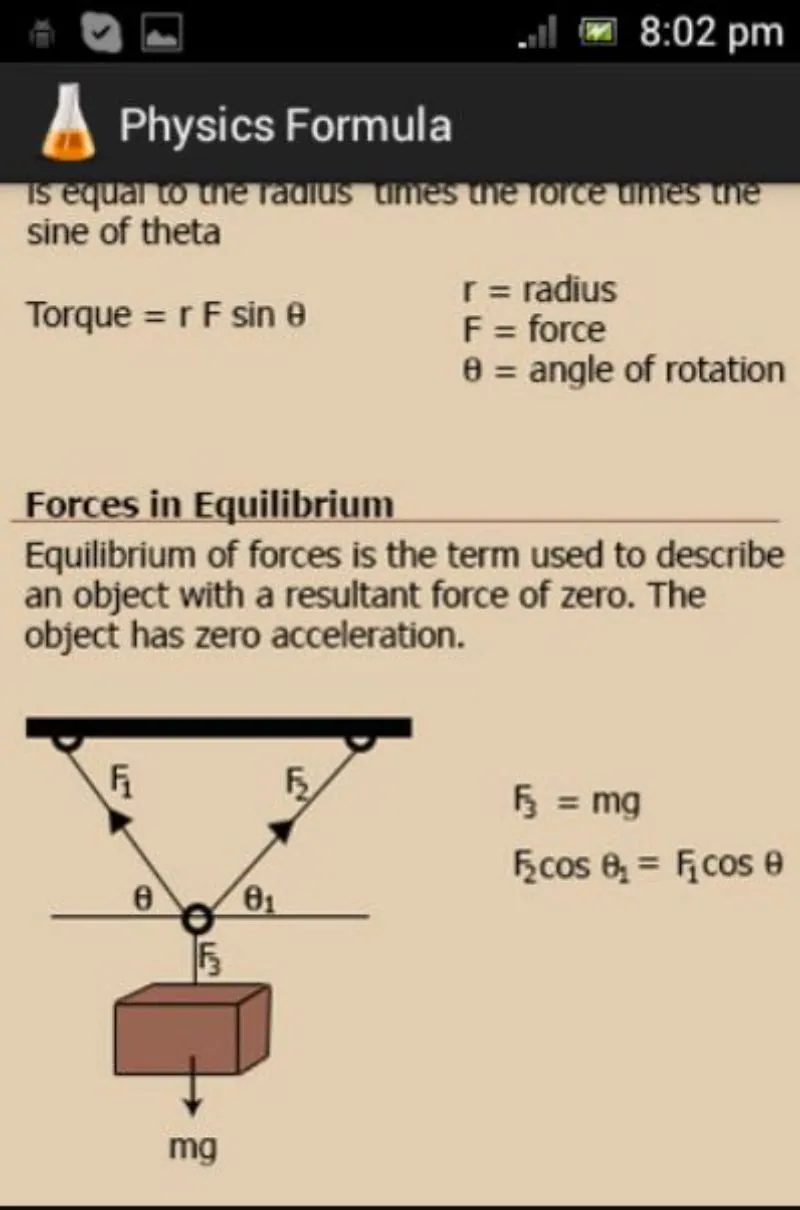 Interfaz de usuario complete physics