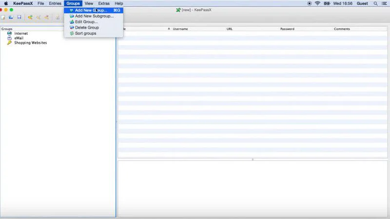 keepass mac osx