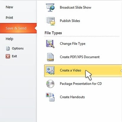 Crea un video desde powerpoint