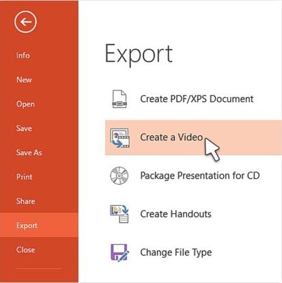 créateur de vidéos PowerPoint