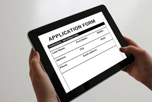 formulario de aplicación