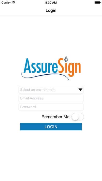 application de signature numérique pour iphone