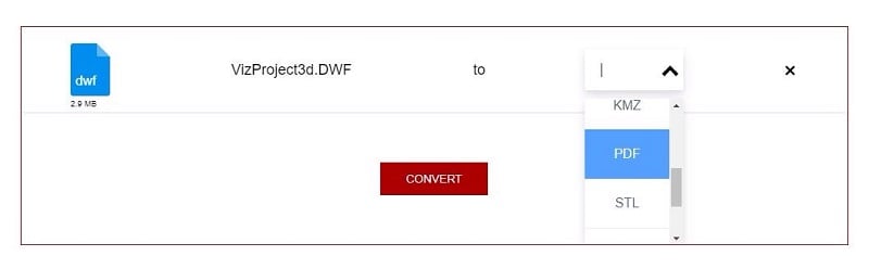 dwf convert to pdf