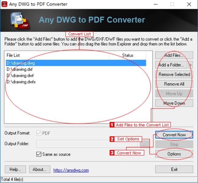 free dwg to pdf converter
