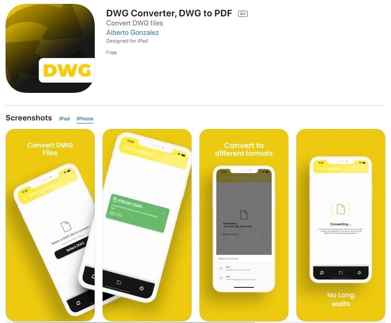 dwg to pdf converter for ios