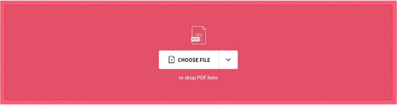 seleccionar el archivo smallpdf