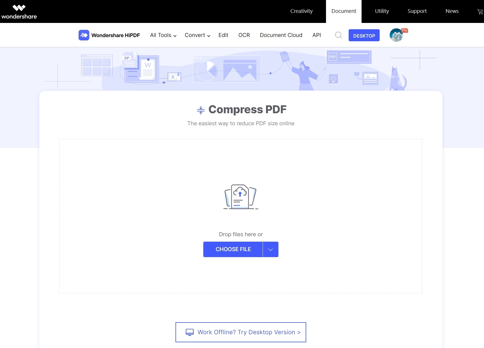 How To Compress PDF To 100KB Offline And Online Free Wondershare 