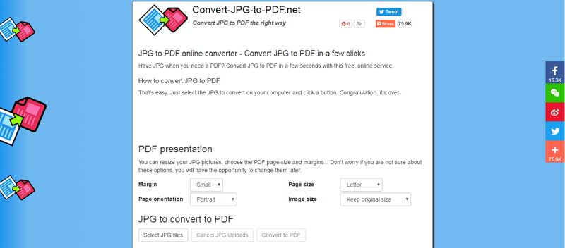 Jpg To Pdf Online / Convert PDF to JPG with Pdf2Jpg.net - YouTube - Online, no installation or registration required.