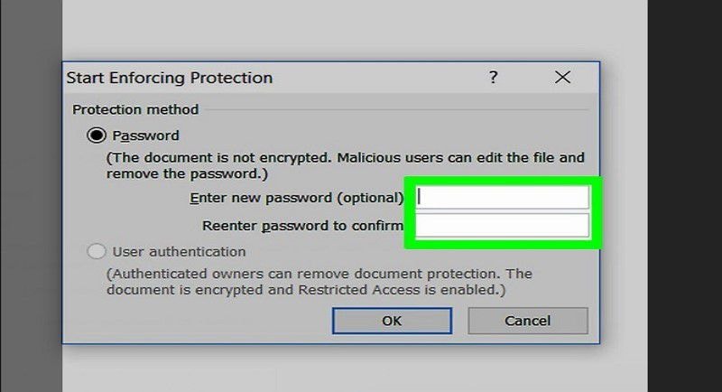 how to encrypt a word document