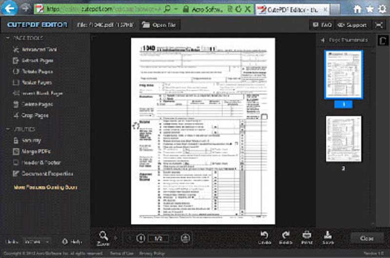 pdf editor online free no sign up