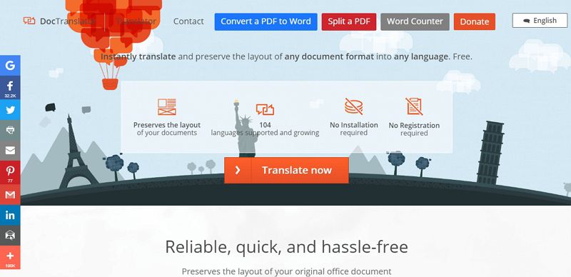 translate document online