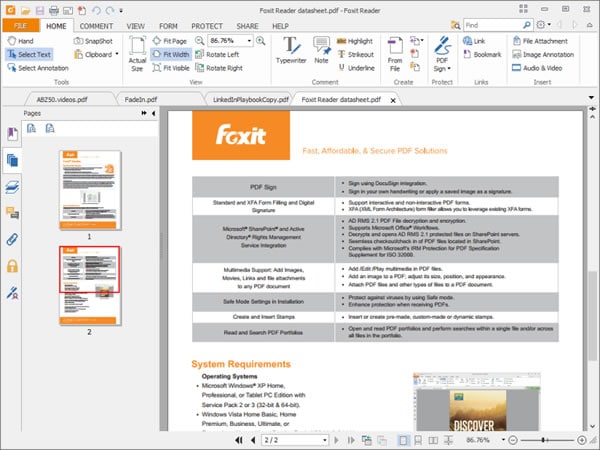 foxit pdf editor for mac alternative