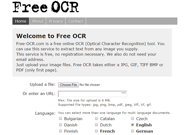 online free ocr pdf to excel