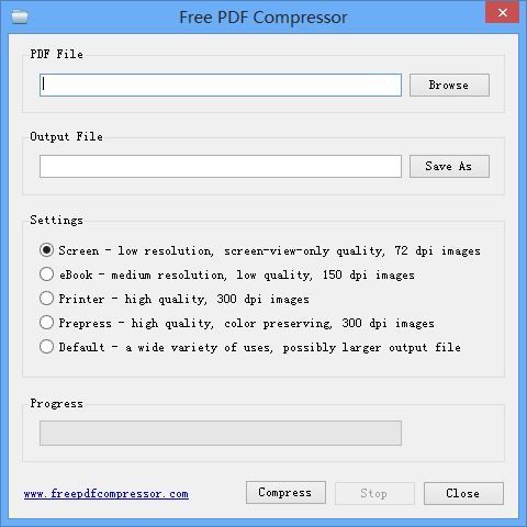 PDF auf kleine Größe online konvertieren