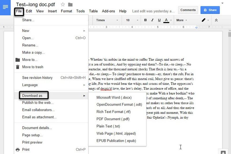 how to search in a pdf on mac