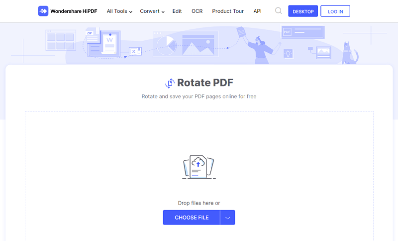 rotate pdf online