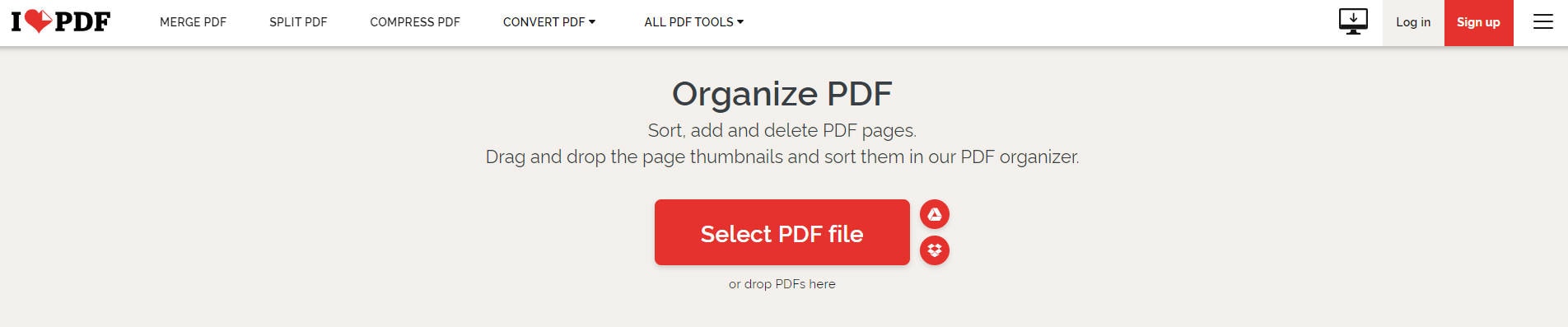 add pdf pages online