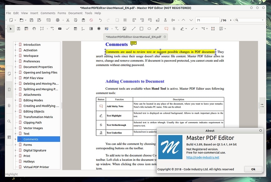 master pdf editor for linux