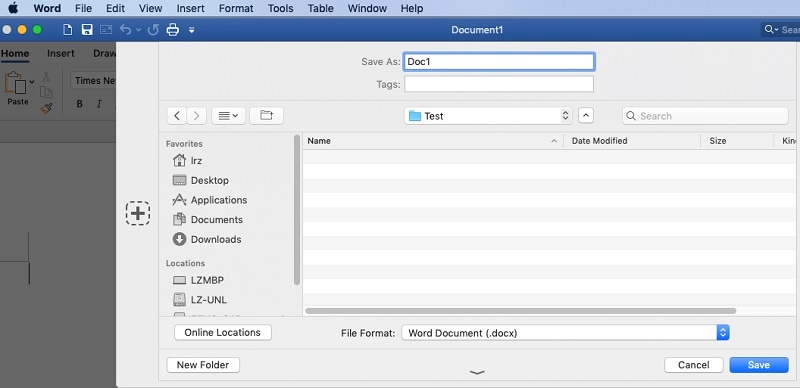 Convertitore Microsoft Word in PDF Offline Mac