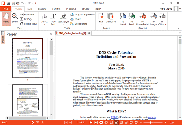 Nitro Pro PDF Suite