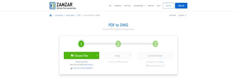 pdf to dwg converter online