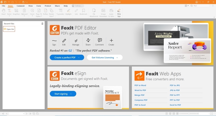 使用 Foxit 取消 PDF 檔案的高亮顯示