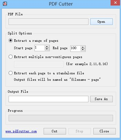 how to cut pdf pages