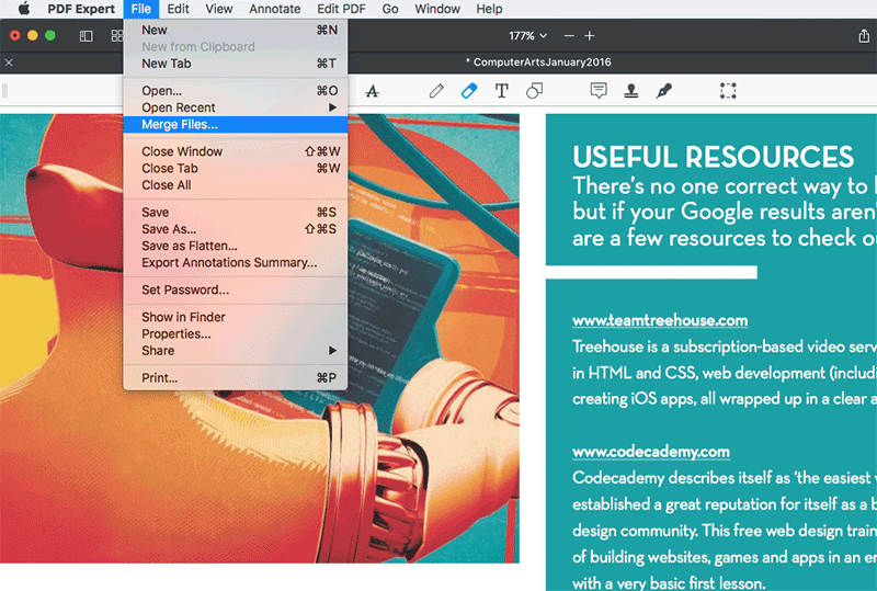 view pdf metadata mac