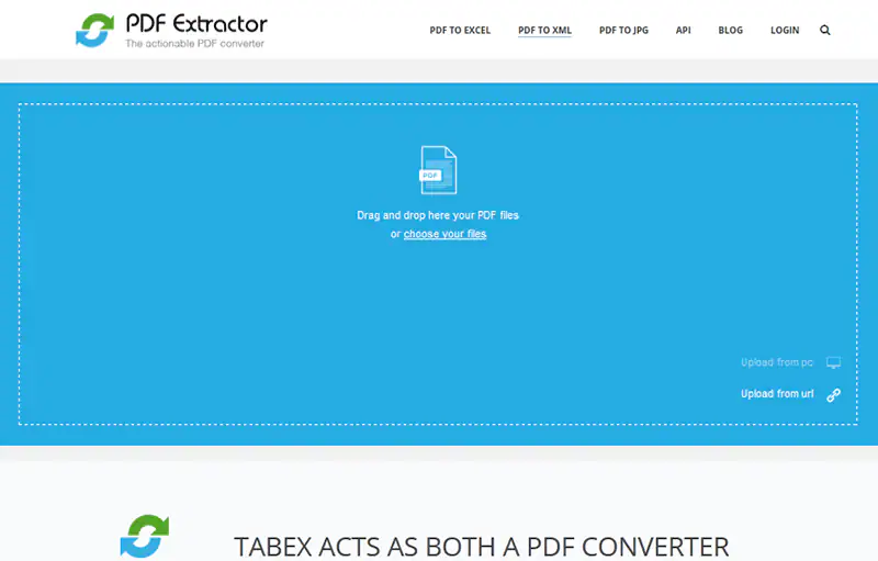 pdf a xml conversor