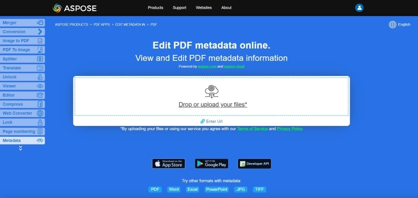 aspose edit pdf metadata