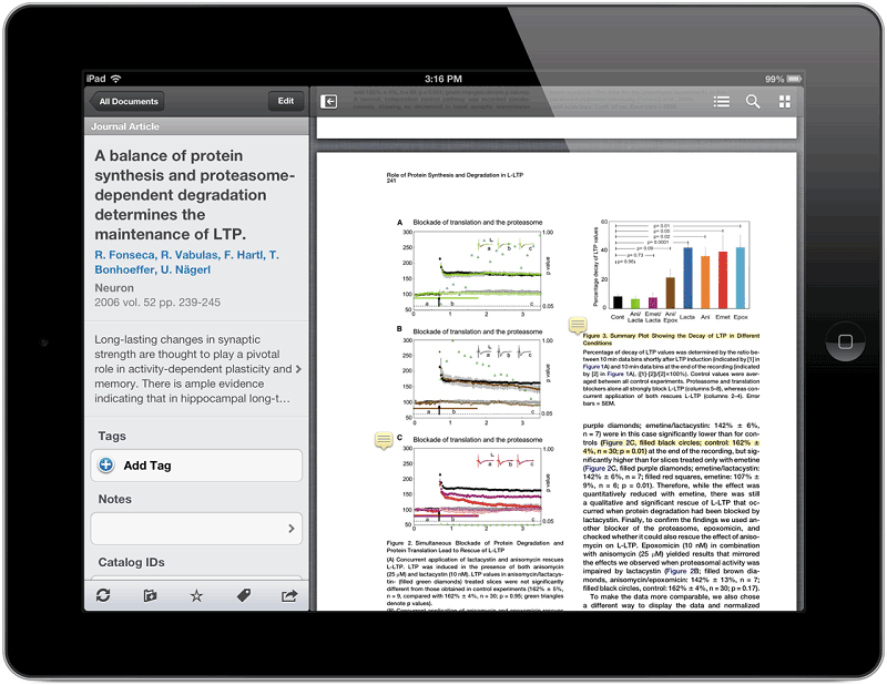 formatting pdf for ipad