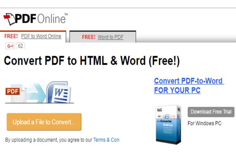 pdf to html online