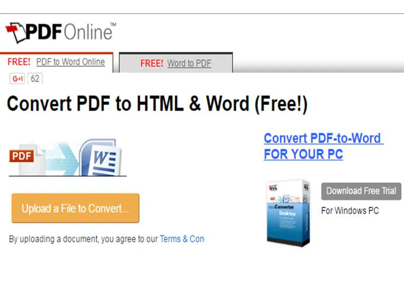 pdf para html on-line