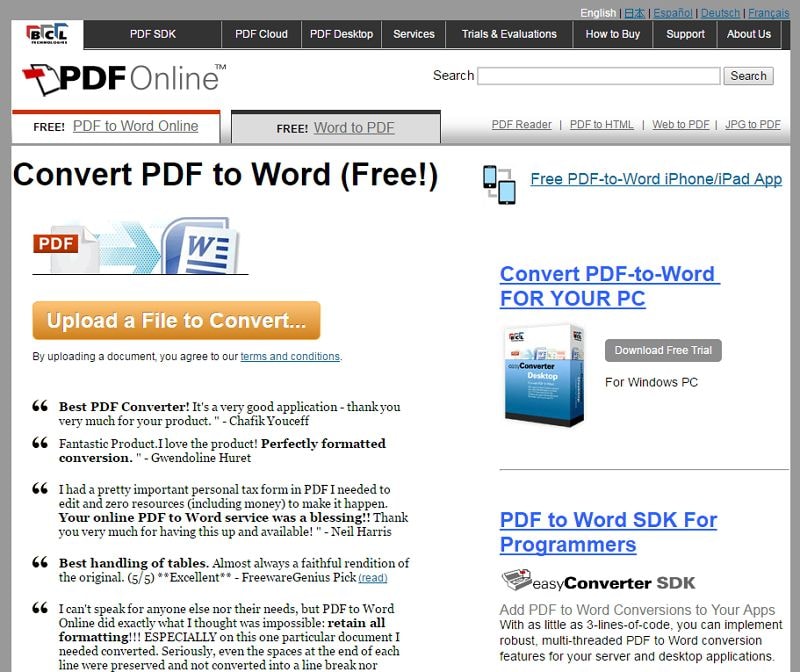 convertir une image en pdf en ligne