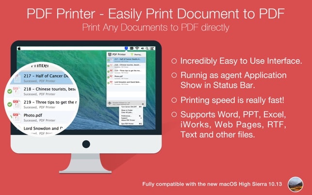 impresora pdf para mac