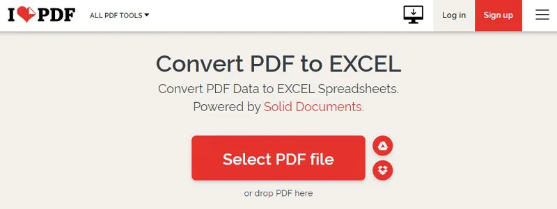 PDF 轉 Excel 轉換器下載