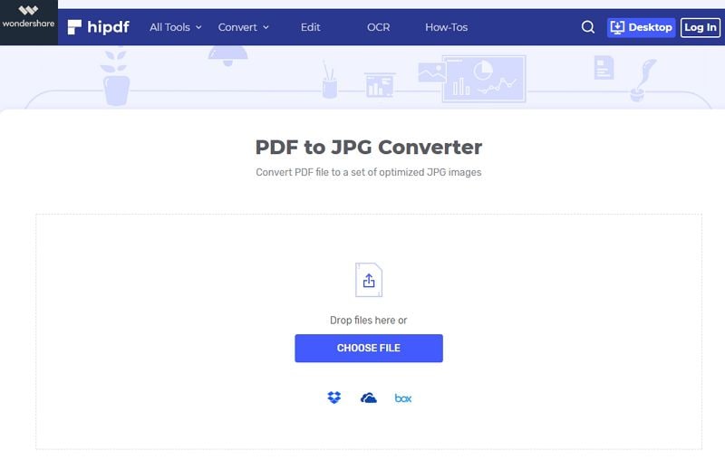 PDF online auf JPG komprimieren
