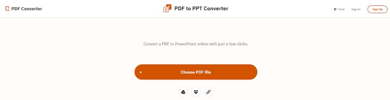 pdf to ppt online
