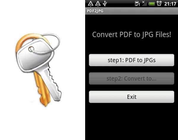 PDF2JPG key