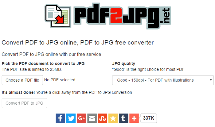 pdf à jpg en ligne gratuit